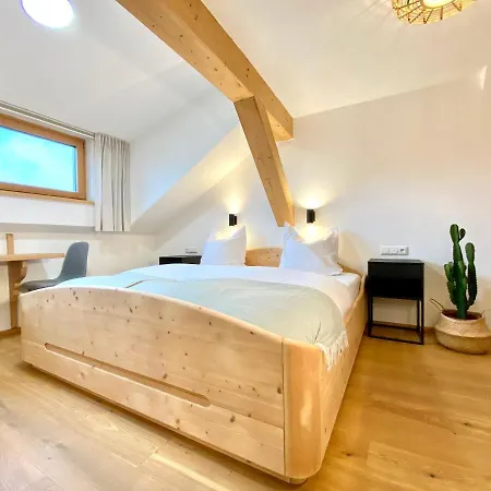 Familienapartment Balkon I Bergblick I Blockhuette Διαμέρισμα Hopferau